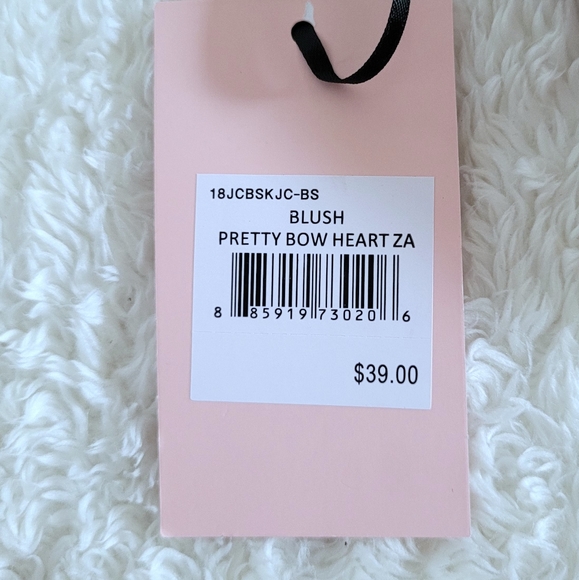 Juicy🍊 Couture Pretty Bow🎀 Heart❤ Shaped Coin🪙 Purse - NWT - Picture 12 of 12